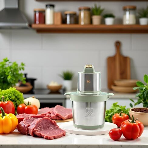 Meat Grinder Electric Food Processors24-Cup High-capacity,Powerful 1000W Copper Motor Chopper With Meat Grinder Vegetable in Saudi Arabia