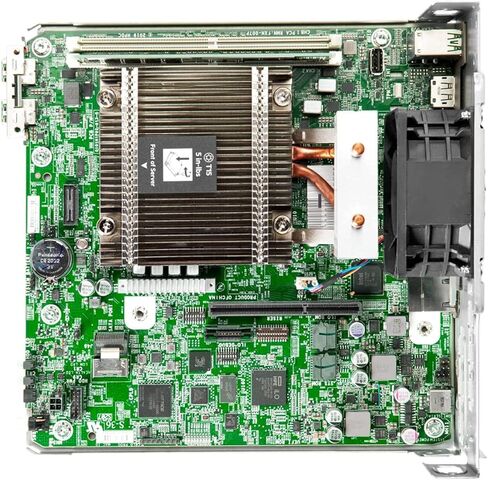 Hewlett Packard Enterprise HPE ProLiant MicroServer Gen10 Plus v2 Ultra Micro Tower Server for Small Business, Xeon E-2314 2.8GHz, 64GB Memory, 32TB HDD Storage, RAID, iLo, Server 2022 Essentials in Saudi Arabia