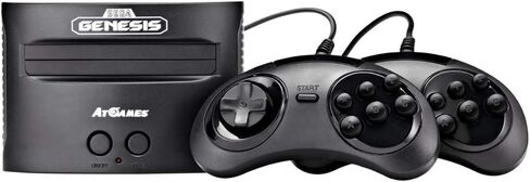 Sega Genesis Classic Game Console and Sega Gear, Black (Renewed) in Saudi Arabia