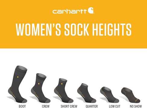 جوارب Carhartt النسائية ثقيلة الوزن من مزيج الصوف الصناعي مكونة من 4 قطع in Kuwait