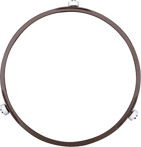 استبدال حلقة القرص الدوار الميكروويف ، 7.44 بوصة حلقة داخلية دوارة بلاستيكية متينة مع بكرات 14 ملم الدعم الدعم للزجاج الزجاجي ، جزء من ملحقات الدوار in Kuwait