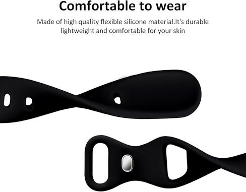 Acrbiutu Thin Slim Band Compatible with Apple Watch 38mm 40mm 41mm 42mm 44mm 45mm 46mm 49mm, Replacement Soft Silicone Sport Strap Wristbands for iWatch Series 10/9/8/7/6/5/4/3/2/1 Ultra SE Women Men in Kuwait