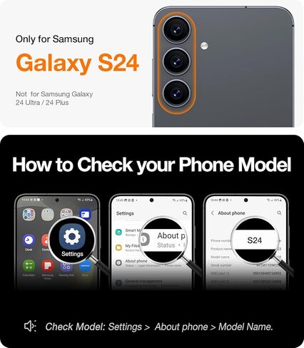 Torras Strong Magnetic و Seamless Stand for Samsung Galaxy S25 Ultra Case ، Fit مع Magsafe ، حماية قطرة من الدرجة الأولى ، Kickstand for Samsung Galaxy S25 Ultra Case ، Back/Black Edge in Kuwait