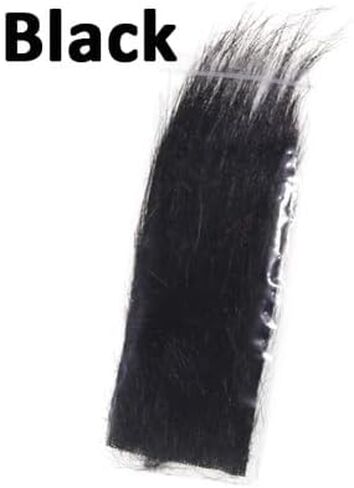 4bags Soft Synthetic Fiber Grizzled Furabou Craft Fur Synthetic Material Fly Fishing Tying Materials Streamer Tail Wing Grizzy in Saudi Arabia