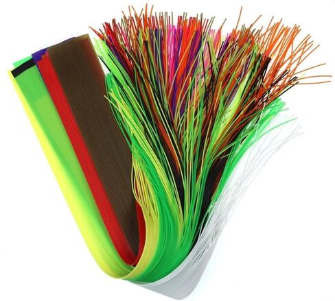 5pcs 40 خيوط 30 سم سلسلة مطاطية السيليكون للدودة الناعمة تراوت ساقي in Saudi Arabia