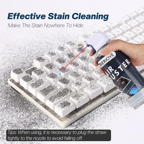 Keyboard Cleaner Air Spray: Air Duster for PC Cleaning - Computer Air Duster Blower for Laptop - Reusable Car Dusters Airduster in Kuwait