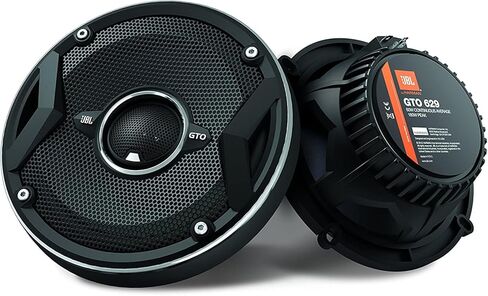JBL GTO629 6.5/'' GTO 2-Way 360 Watts MAX Power Grand Touring Series Coaxial Car Audio Speakers Bundled with Alphasonik, GTO629+Alpha in Saudi Arabia