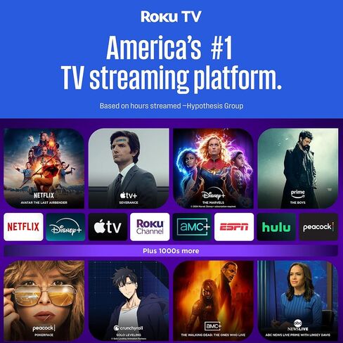 Westinghouse Roku TV - تلفزيون ذكي 43 بوصة ، تلفزيون 4K UHD QLED W/HDR 10+ ، Dolby Vision ، Wi -Fi & Mobile App Connectivity ، على الشاشة المسطحة متوافقة مع Apple HomeKit و Alexa و Google Assistant in Saudi Arabia