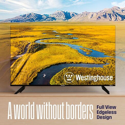 Westinghouse Roku TV - تلفزيون ذكي 43 بوصة ، تلفزيون 4K UHD QLED W/HDR 10+ ، Dolby Vision ، Wi -Fi & Mobile App Connectivity ، على الشاشة المسطحة متوافقة مع Apple HomeKit و Alexa و Google Assistant in Saudi Arabia