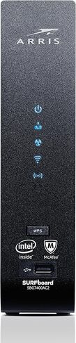 Arris Surfboard SBG7400AC2 MODEM/WI-FI ROUTER مع MCAFEE ، 1000548 (متجدد) in Kuwait