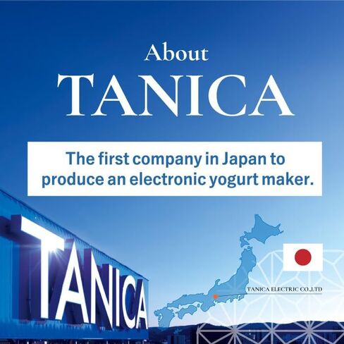 [TANICA] YOGURTiA Fermented Food Maker (1.1L, White, Made in Japan) - Makes Yogurt and Amazake - Includes 2 Glass Pots + Onsen Eggs Stand in Saudi Arabia
