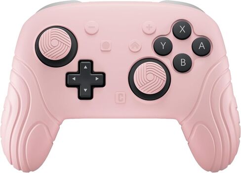 playvital for Nintendo Switch 2 Pro Controller Silicone Cover – Samurai Edition Protective Skin Case for Switch 2 Pro Controller with Back Button Caps & Thumb Grips & Stickers, Shockproof - Black in Saudi Arabia