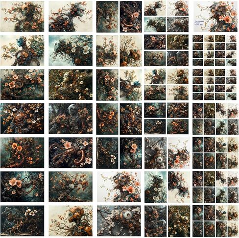Decoupage Paper Pack (10sheets A4 / 8"x12") Classic Cars America Golden Era FLONZ Vintage Paper in Kuwait