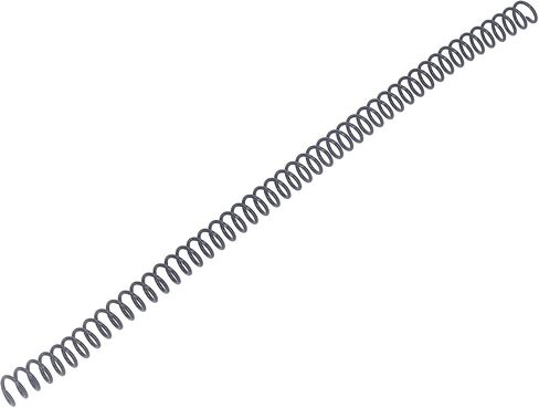MRSTORY Spiral Binding Coils: Durable 9.5mm Plastic Coils, 75 Sheets Capacity - for A4 Paper (#2) in Saudi Arabia
