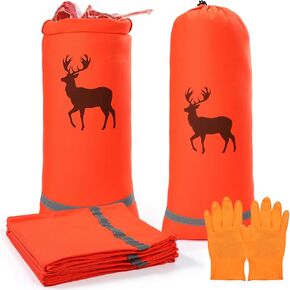 6 Pcs Reusable Hunting Game Bag Lightweight Meat Bags Resistant Gloves for Deer, Antelope, Sheep, Moose, Elk, Caribou in Saudi Arabia