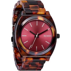 NIXON Time Teller Acetate 100m Water Resistant Women's Analog Fashion Watch (37mm Watch Face, 20mm Acetate Band) in Saudi Arabia