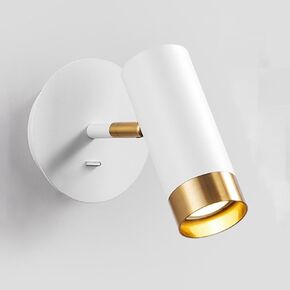 LED Reading Wall Lamp, Bedside Wall Mounted Reading Lamp, 350 ° Rotatable Headboard Spotlight, Bedroom and Study Lighting Fixtures in Kuwait