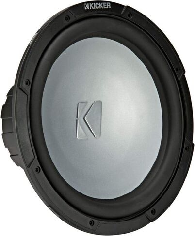 Kicker - اثنان من 12 بوصة LED مضخمات الصوت البحرية في الفضة ، 2 أوم حزمة 4 أوم كل منهما in Saudi Arabia