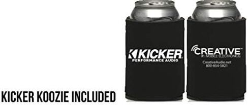 Kicker - اثنان من 12 بوصة LED مضخمات الصوت البحرية في الفضة ، 2 أوم حزمة 4 أوم كل منهما in Saudi Arabia