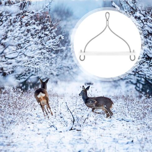 Blulu Rabbit Hanger Gambrel لصغيرة الحجم حيوانات أرنب شماعات الصيد المحمولة Gambrel Hopper Popper Dispatcher لمعالجة الأرانب و Raccoon الصغيرة in Saudi Arabia