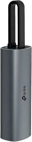 TP-Link USB C to Ethernet Adapter, 2.5 G Plug & Play Network Adapter | Type-C to RJ45 | Aluminum Alloy Case | Thunderbolt 4/3 Compatible for MacBook Pro/Air, iPad, iPhone 16 Pro/Max and More (UE302C) in Saudi Arabia