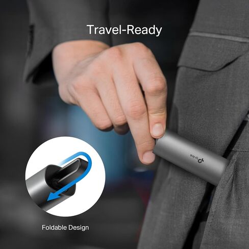 TP-Link USB C to Ethernet Adapter, 2.5 G Plug & Play Network Adapter | Type-C to RJ45 | Aluminum Alloy Case | Thunderbolt 4/3 Compatible for MacBook Pro/Air, iPad, iPhone 16 Pro/Max and More (UE302C) in Saudi Arabia