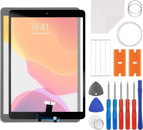 استبدال New New Screen Digitizer لـ iPad AIR 3 10.5 '' 2019 A2152 A2123 A2153 A2154 مع شاشة LCD التي لاصق OCA لا. in Saudi Arabia