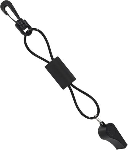 Whistle with Lanyard for Safety Boat, Plastic Loud Blast Emergency Survival Whistle for Boating Kayaking Camping Hiking Hunting Rescue Signaling Life Jacket Accessories in Saudi Arabia