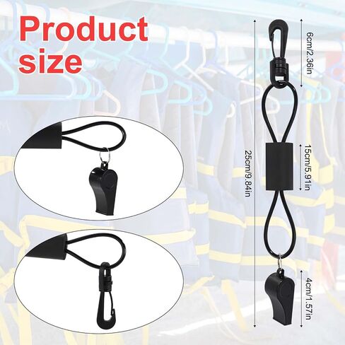 Whistle with Lanyard for Safety Boat, Plastic Loud Blast Emergency Survival Whistle for Boating Kayaking Camping Hiking Hunting Rescue Signaling Life Jacket Accessories in Saudi Arabia