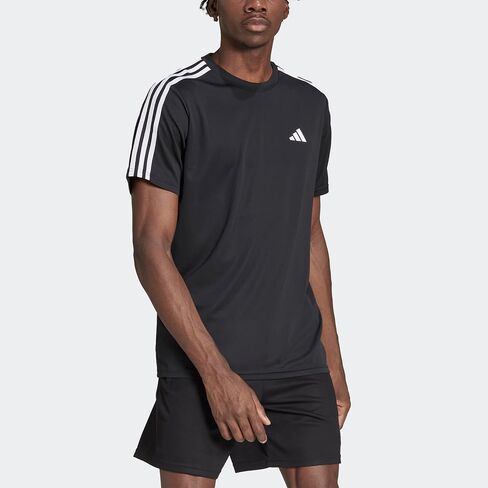 تيشيرت تدريب Essentials Base 3-Stripes للرجال من أديداس in Saudi Arabia
