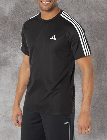 تيشيرت تدريب Essentials Base 3-Stripes للرجال من أديداس in Saudi Arabia