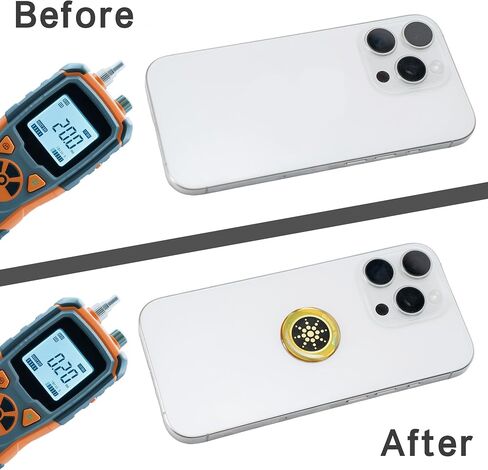 Generic EMF Stickers Blocker Neutralize Shield Protection from Cell Phones cased and Electronic Devices WiFi 5G Tablets Laptops Computers TV Monitors (6Pcs Golden) in Saudi Arabia
