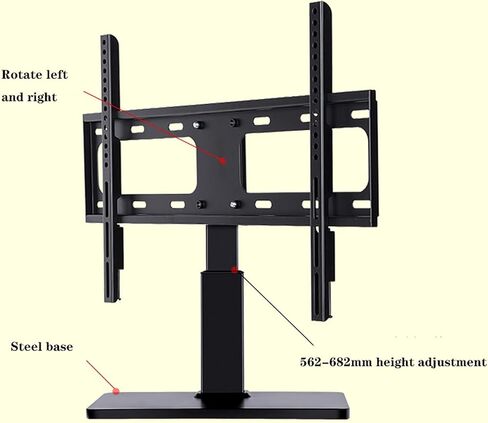 TV Stand Mount TV Base Desktop LCD Monitor Stand Universal Free Free TV Bracket لأكثر من 32-70 بوصة من أجهزة التلفزيون مع Max Vesa 600x400mm in Saudi Arabia