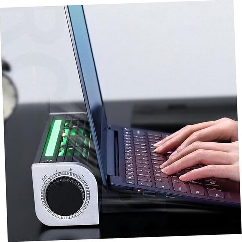 Laptop Cooler Fan, Laptop Cooler with Turbofan and 2 Height Stands, Three Levels Of Wind Speed Adjustable, USB Powered and Fast Heat Dissipation, for 15.6-17.3 Inch Laptops, Gaming Laptop, Smart Phone in Saudi Arabia