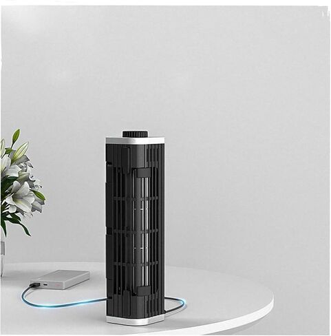Laptop Cooler Fan, Laptop Cooler with Turbofan and 2 Height Stands, Three Levels Of Wind Speed Adjustable, USB Powered and Fast Heat Dissipation, for 15.6-17.3 Inch Laptops, Gaming Laptop, Smart Phone in Saudi Arabia