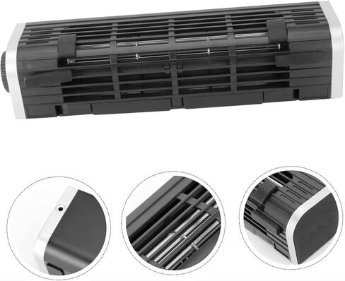 Laptop Cooler Fan, Laptop Cooler with Turbofan and 2 Height Stands, Three Levels Of Wind Speed Adjustable, USB Powered and Fast Heat Dissipation, for 15.6-17.3 Inch Laptops, Gaming Laptop, Smart Phone in Saudi Arabia