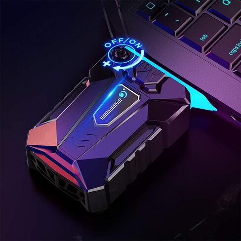 برودة جهاز كمبيوتر محمول مع مروحة فراغ ، محمول كمبيوتر محمول مبرد USB هواء استخراج الهواء التبريد مروحة المبرد. in Saudi Arabia