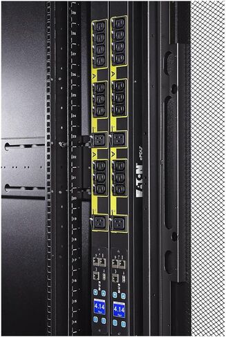 Eaton Electrical EMA107-10 وحدة توزيع الطاقة القابلة للرفوف ، الأسود in Saudi Arabia