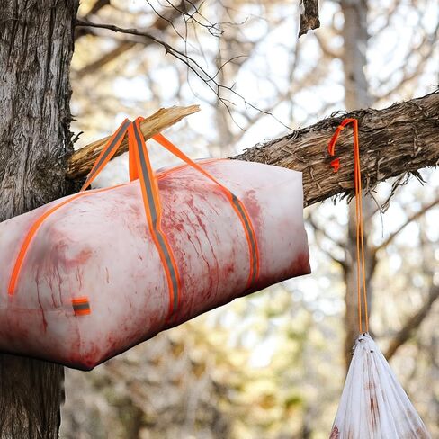 Pangda 4 Pcs Heavy Duty Zippered Game Bags Deer Elk Boned Out Hunting Meat Bag Reusable Breathable Meat Bags for Game Animals Deer Antelope Sheep Moose, Caribou Hunting Gear Accessories in Saudi Arabia