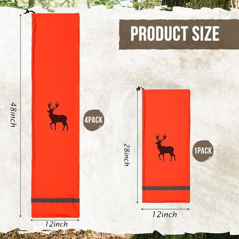 6 Pcs Reusable Hunting Game Bag Lightweight Meat Bags Resistant Gloves for Deer, Antelope, Sheep, Moose, Elk, Caribou in Saudi Arabia