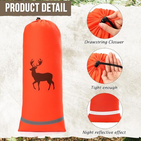 6 Pcs Reusable Hunting Game Bag Lightweight Meat Bags Resistant Gloves for Deer, Antelope, Sheep, Moose, Elk, Caribou in Saudi Arabia