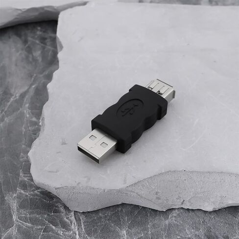 إنشاء فكرة 2pcs Firewire IEEE 1394 6 PIN أنثى إلى USB ذكر محول محول للذو in Saudi Arabia