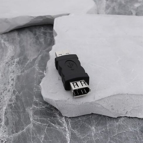 إنشاء فكرة 2pcs Firewire IEEE 1394 6 PIN أنثى إلى USB ذكر محول محول للذو in Saudi Arabia