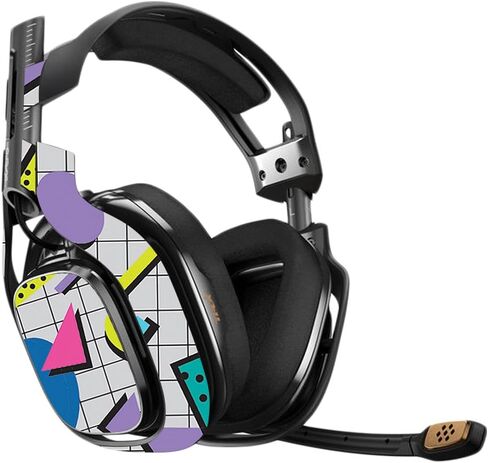 MightySkins Skin Compatible with Astro A40 3rd Generation Gaming Headset - Awesome 80s Protective, Durable, and Unique Vinyl Decal wrap Cover Easy to Apply, Remove, and Change Styles Made in The USA in Saudi Arabia