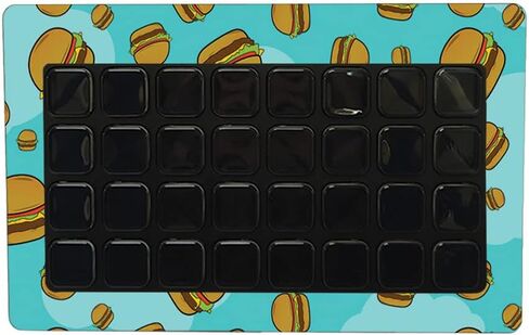 MightySkins Skin Compatible with Elgato Stream Deck XL - Burger Heaven | Protective, Durable, and Unique Vinyl Decal wrap Cover | Easy to Apply, Remove, and Change Styles | Made in The USA in Saudi Arabia