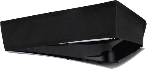 غطاء الغبار الأفقي Playvital لـ PS5 Slim Digital Edition (التصميم الأصغر الجديد) ، غلاف مقاوم للماء Nylon Proof Protector لـ PS5 Slim Console - The Great Wave in Saudi Arabia