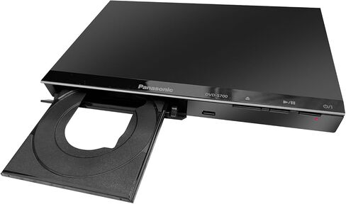 Panasonic DVD Player DVD-S700 + التحكم عن بعد + السرعة العالية 6 أقدام 4K HDMI كابل + فلاش ULTRA USB in Saudi Arabia