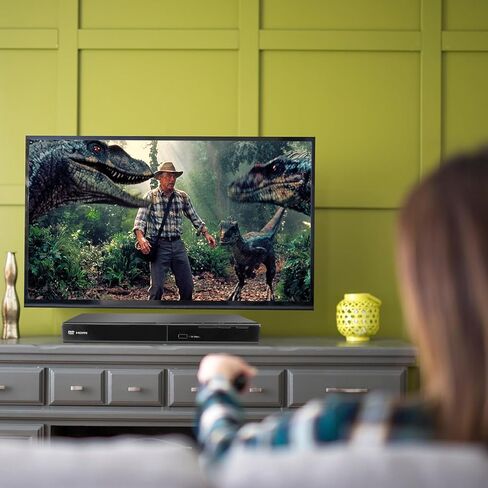 Panasonic DVD Player DVD-S700 + التحكم عن بعد + السرعة العالية 6 أقدام 4K HDMI كابل + فلاش ULTRA USB in Saudi Arabia