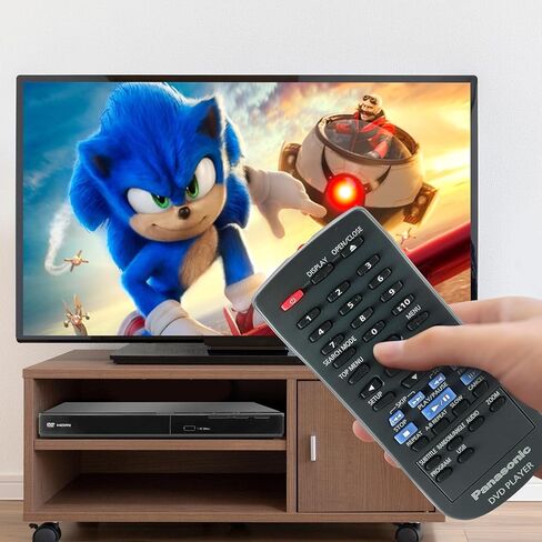 Panasonic DVD Player DVD-S700 + التحكم عن بعد + السرعة العالية 6 أقدام 4K HDMI كابل + فلاش ULTRA USB in Saudi Arabia