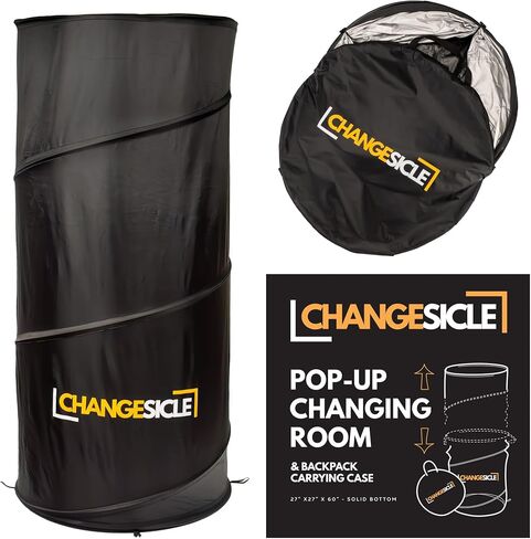 Pop Up Changing Tent with Floor for Beach, Car & School Sports – Collapsible Portable Privacy Tent for Camping – Tall, Waterproof, Foldable, Compact Dressing Room Tube in Saudi Arabia
